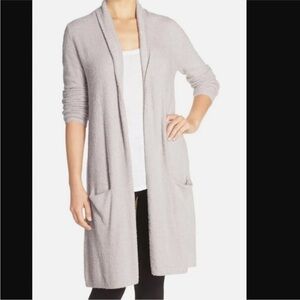 NWT Barefoot Dreams CozyChic Lite Essential Long Cardi Cardigan Sweater- Medium